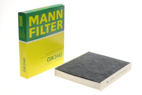 Фильтр салона угольный MANN-FILTER CUK 2442 (фото 1)