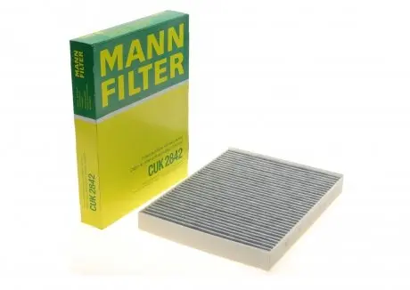 Фильтр салона T5 03-/Audi Q7/Touareg/Cayenne 02- (угольный) MANN-FILTER CUK 2842