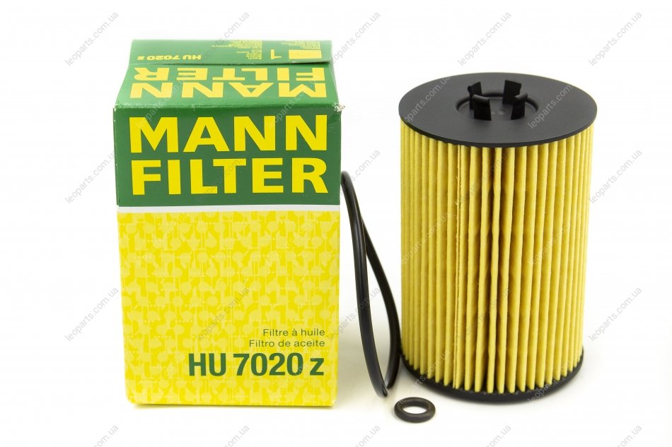 HU 7020 Z MANN-FILTER - Фильтр масла Golf VII/Passat/Octavia 1.6