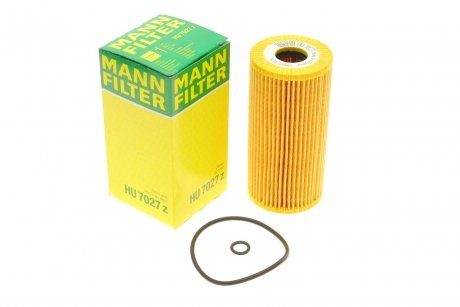 Фильтр масляный MANN-FILTER HU 7027 Z (фото 1)