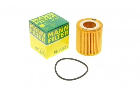 Фильтр масляный ford t connect 1.5 tdci 15-, psa 1.5 hdi 18- (mann) MANN-FILTER HU7032Z
