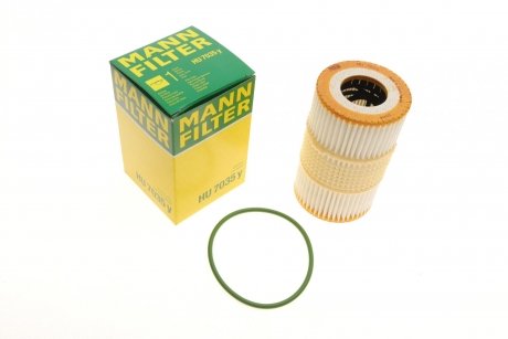 Масляний фільтр MANN-FILTER HU 7035 Y (фото 1)