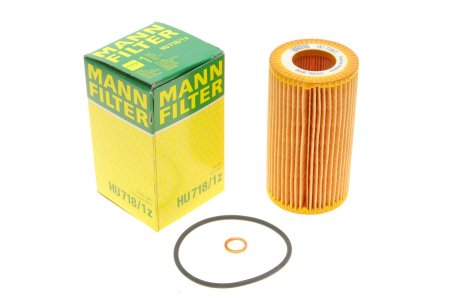 Фильтрующий элемент масляного фильтра MANN-FILTER HU 718/1 Z (фото 1)