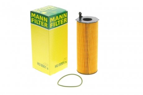 Фильтрующий элемент масляного фильтра MANN-FILTER HU 8001 X