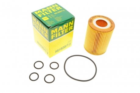 Фильтрующий элемент масляного фильтра MANN-FILTER HU 820/1 Y