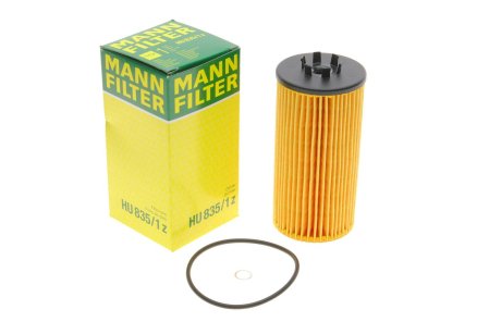 Фильтрующий элемент масляного фильтра MANN-FILTER HU 835/1 Z (фото 1)