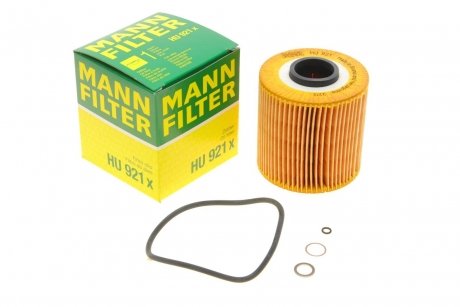 Фильтрующий элемент масляного фильтра MANN-FILTER HU 921 X (фото 1)