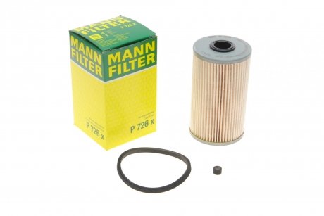 Фільтр паливний MANN-FILTER P 726 X (фото 1)