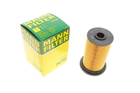 Фильтрующий элемент топливного фильтра MANN-FILTER PU 742 (фото 1)