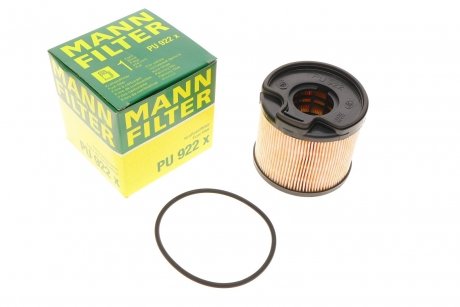 Фильтрующий элемент топливного фильтра MANN-FILTER PU 922 X (фото 1)