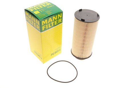 Фильтрующий элемент топливного фильтра scania 4, p, r, t - series MANN-FILTER PU 941 X (фото 1)