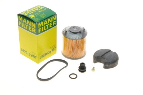 Фильтр топливный MANN-FILTER U 620/3 Y KIT