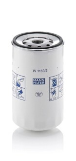 Фільтр масляний MANN-FILTER W 1160/5