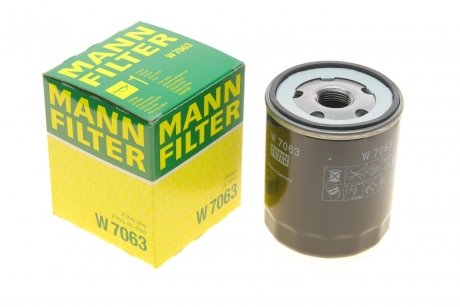Фільтр масляний MANN-FILTER W7063 (фото 1)