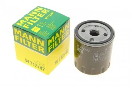 Фильтр масляный MANN-FILTER W 712/47