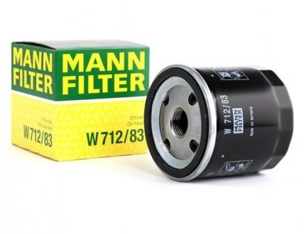 Фильтр масляный MANN-FILTER W 712/83