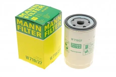 Фильтр масляный MANN-FILTER W 719/27