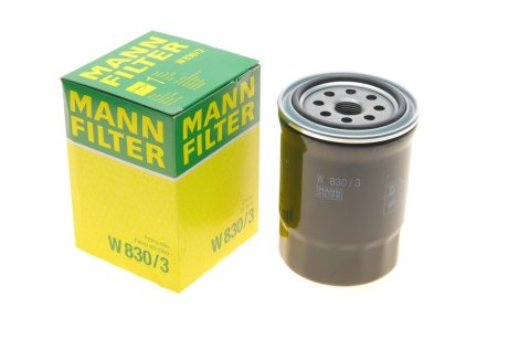 Фильтр масляный MANN-FILTER W 830/3