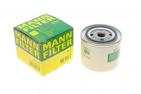 Фильтр масляный MANN-FILTER W 917 (фото 1)