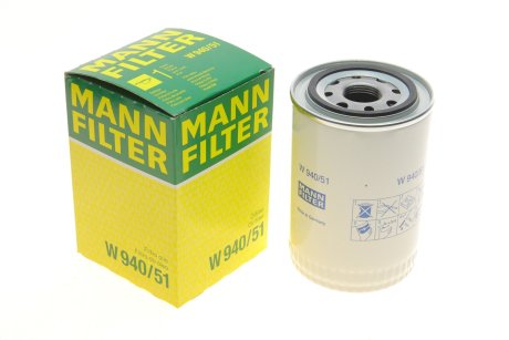 Фільтр гідравлічний MANN-FILTER W 940/51