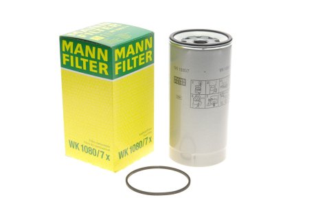Фильтр топливный низкого давления mb actros, atego, setra MANN-FILTER WK 1080/7 X (фото 1)