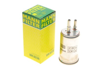 Фільтр палива MANN-FILTER WK6038 (фото 1)