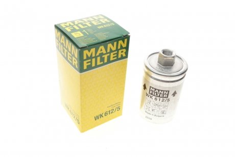 Фильтр топливный ваз 2107, 08, 09, 99, 11, 12, 21 (инж.) MANN-FILTER WK612/5 (фото 1)