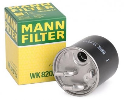 Фильтр топливный MANN-FILTER WK 820/2 X (фото 1)