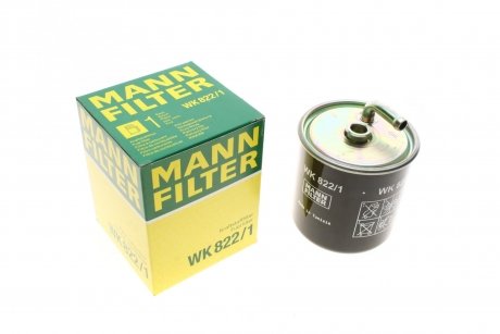 Фильтр топливный MANN-FILTER WK 822/1 (фото 1)