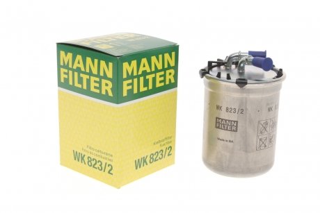 Фильтр топливный MANN-FILTER WK 823/2 (фото 1)