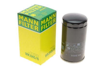 Фильтр топливный MANN-FILTER WK 845/6 (фото 1)