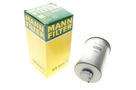 Фильтр топливный MANN-FILTER WK 853/11 (фото 1)