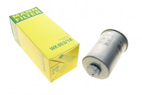 Фильтр топливный Connect 1.8Di/TDi (55kW) 02- (под клапан) MANN-FILTER WK 853/18 (фото 1)