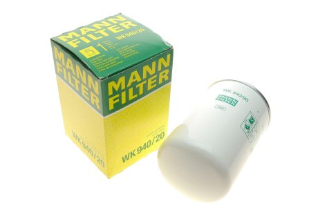 Фильтр топливный низкого давления rvi magnum, midlum, premium, kerax MANN-FILTER WK 940/20