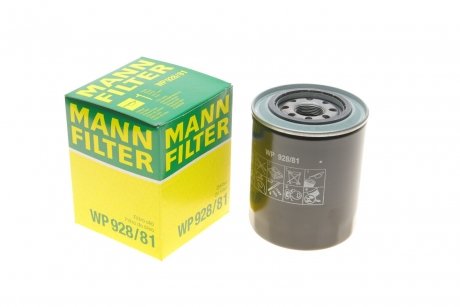 Фильтр масляный MANN-FILTER WP 928/81