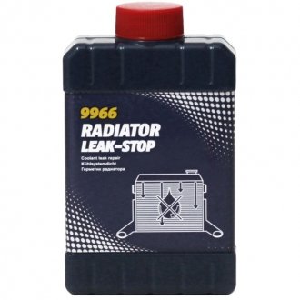 Герметик системы охлаждения автомобиля Radiator Leak-Stop (жидкий), 325мл. Mannol 9966 (фото 1)