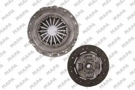 Renault комплект сцепления 242mm 21зуб trafic ii,master ii,opel vivaro,movano 2.0/2.5dci 01- MAPA 001240109