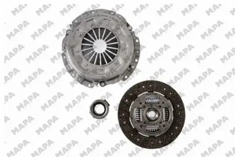Mitsubishi комплект сцепления l200,300,400,pajero i,iii,pajero sport 2.5td 92- MAPA 002225000