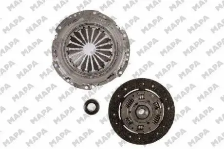Citroen комплект сцепления (полный) c3,nemo,berlingo,peugeot 1.4/1.6 16v 00-/200mm MAPA 007200400