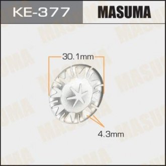 Клипса (кратно 50) (KE-377) MASUMA KE377 (фото 1)