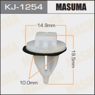 Клипса (кратно 50) MASUMA KJ1254 (фото 1)