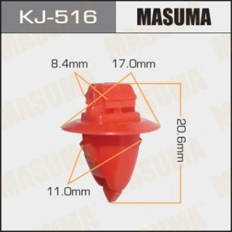 Клипса (кратно 5) MASUMA KJ516 (фото 1)