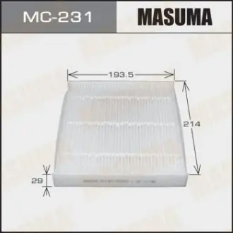 Фильтр салона MASUMA MC231