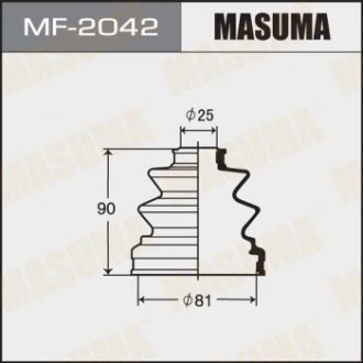 Пыльник ШРУСа внутреннего Mitsubishi L 200 (05-), Pajero (-06) MASUMA MF2042