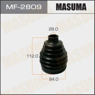 Пыльник ШРУСа наружный(пластик)+спецхомут Mitsubishi ASX (10-), Lancer (10-15), MASUMA MF2809