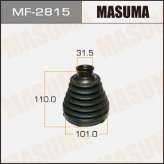 Пыльник ШРУСа внутренний(пластик)+спецхомут Toyota Land Cruiser (07-) MASUMA MF2815