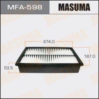 Фильтр воздушный MASUMA MFA598 (фото 1)