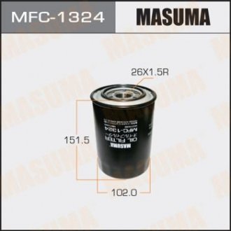 Фильтр масляный Mitsubishi Pajero (00-) D 3.2 MASUMA MFC1324