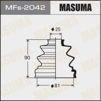 Пыльник ШРУСа наружный(силикон) Mitsubishi L200 (05-), Pajero (00-06), Pajero Sp MASUMA MFS2042
