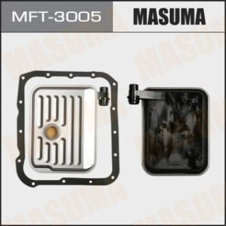 Фильтр АКПП (+прокладка поддона) Mitsubishi Carisma (-03), Colt (-03), Grandis (MASUMA MFT3005 (фото 1)